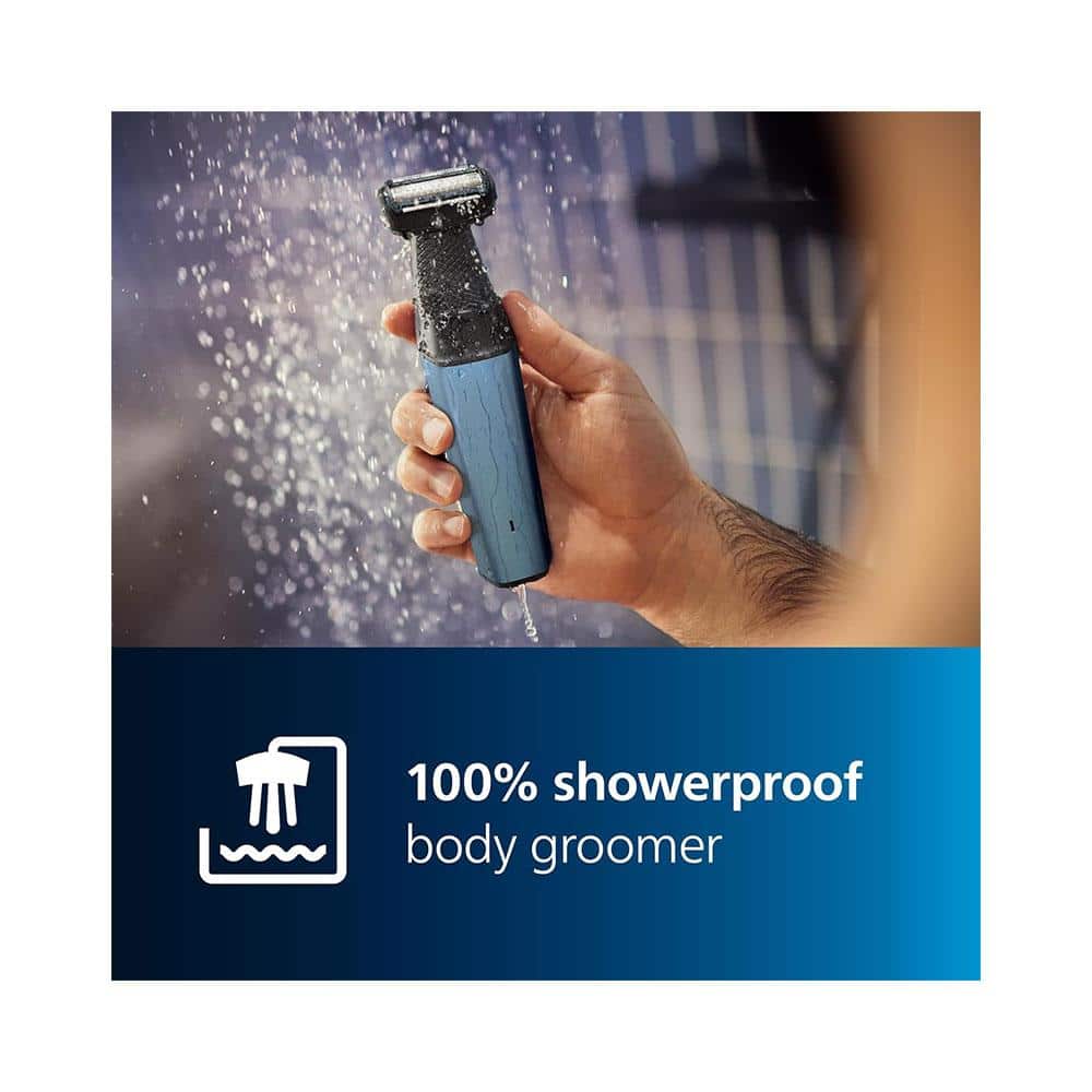 Philips Series 3000 Cordless Body Groomer With Intimate Trimmer & Skin Protect Technology - Black