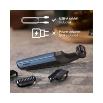 Philips Series 3000 Cordless Body Groomer With Intimate Trimmer & Skin Protect Technology - Black
