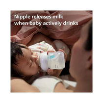 Philips Avent Natural Response Baby Newborn Gift Set 4 AirFree Vent Baby Bottle 125ml & 260ml 0-12 Months+ - Clear