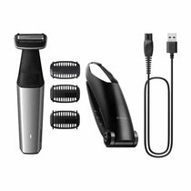 Philips Bodygroom Series 5000 Body Groomer With 4 Attachments Rechargeable Showerproof - Black