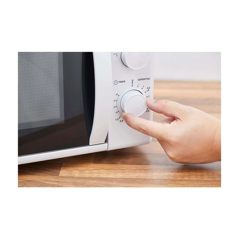 Swan Manual Microwave With 5 Power Levels 35 Minute Timer 700W 20 Litres - White