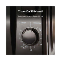 Tower Manual Microwave With 5 Power Levels 35 Minute Timer 700W 20 Litres - Black