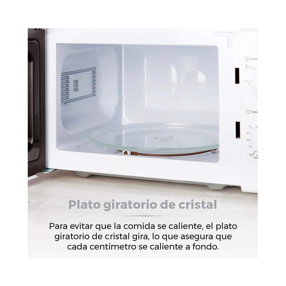 Tower Manual Microwave With 5 Power Levels And 35 Minute Timer 700 W 20 Litre - White