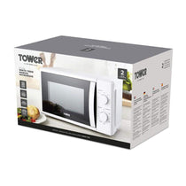 Tower Manual Microwave With 5 Power Levels And 35 Minute Timer 700 W 20 Litre - White