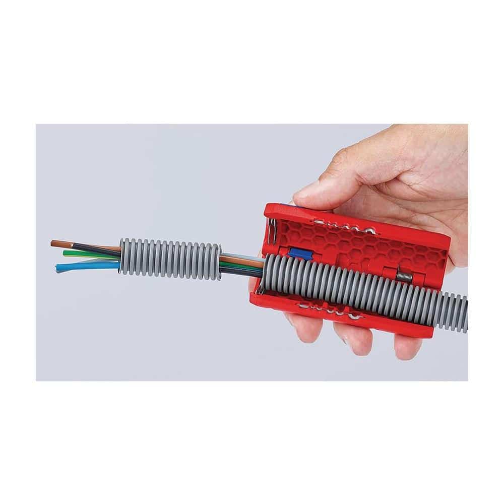 Knipex Twistcut Tube Pipe Cutter 13mm-32mm - Red/Blue
