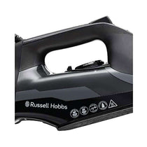 Russell Hobbs Diamond Elite Steam Iron Black Diamond Soleplate 3100W 350ml Water Tank - Black
