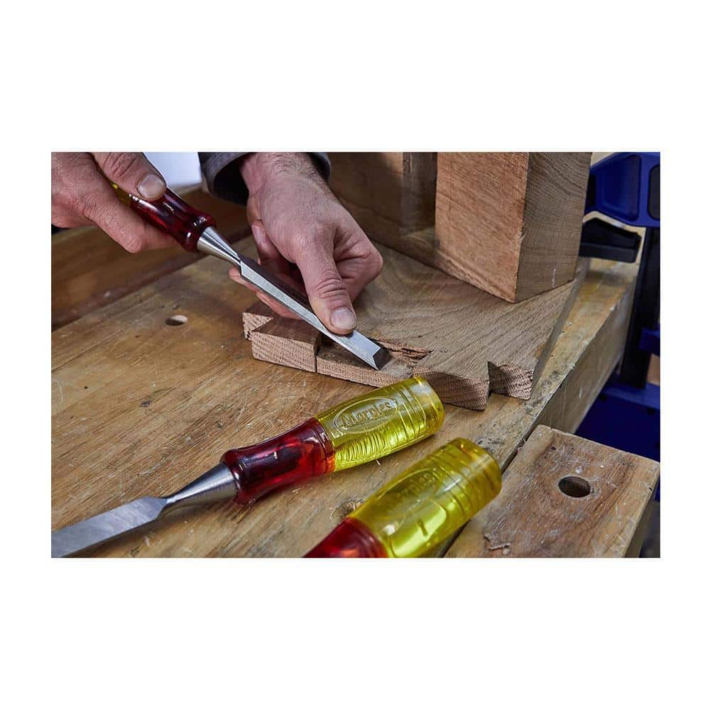 IRWIN Marples M373 Split Proof Bevel Edge Chisels 6 Piece Set – Ultimate Precision 6 Piece Woodworking Kit