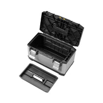 Stanley FatMax 20 Inch Deep Toolbox Storage With Heavy Duty Metal Latch - Black/Yellow