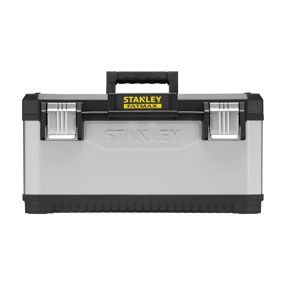 Stanley FatMax 23 Inch Toolbox Storage Organiser With Heavy Duty Metal Latch - Black/Yellow Secondary image