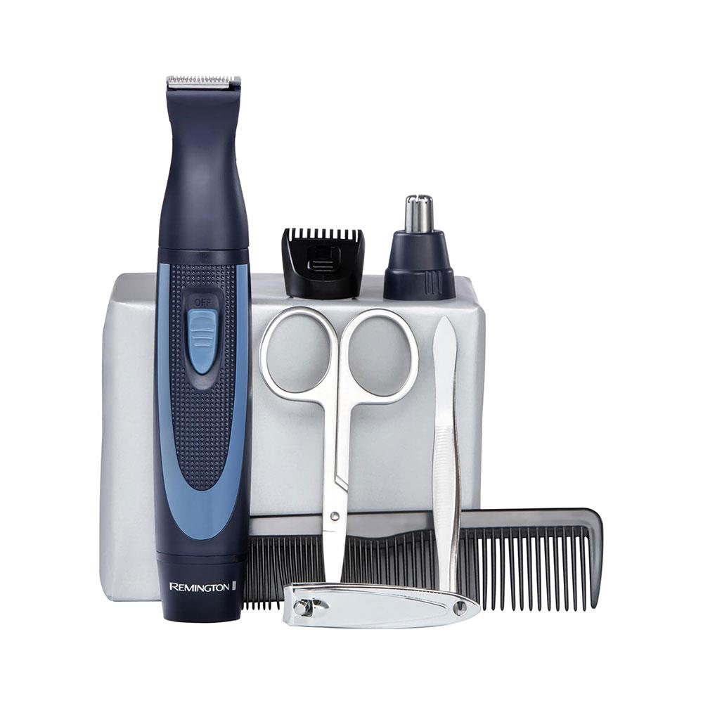 Remington Hygiene Travel Kit 13 Piece Grooming & Trimming Set Black
