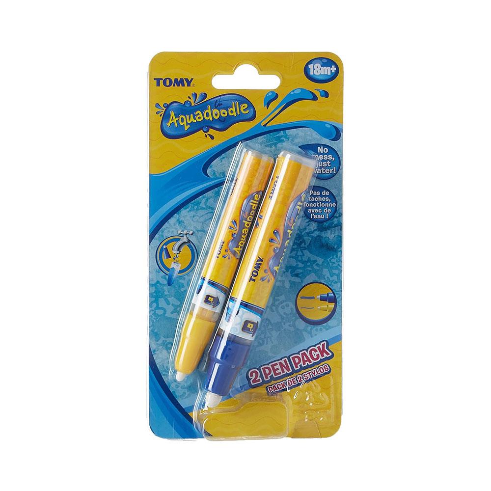 Tomy Aquadoodle Thick & Thin Pen Set Compatible With All Mats & Boards Mess Free Colouring Secondary image