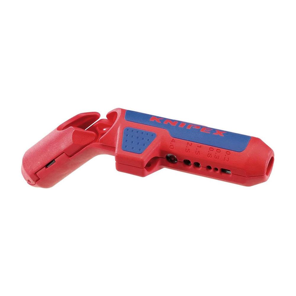 Knipex ErgoStrip Universal 3 In 1 Tool (Left Handed) - Red Main image