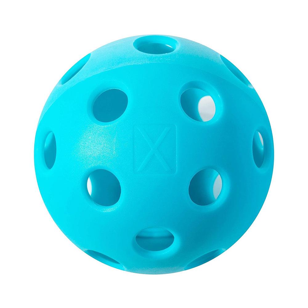 Franklin Sports X-26 Indoor Court Pickleball Balls 3 Pack Blue USA Pickleball Approved Main image