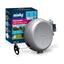 Minky Homecare Retractable Reel Clothes Line With 15m Of Drying Space Heavy Duty PVC Coated Line - Grey