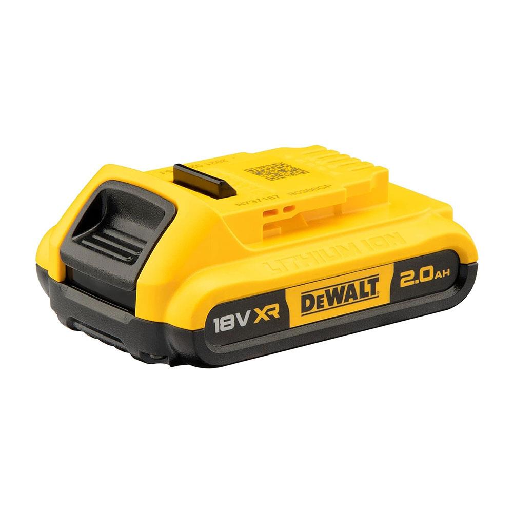 Dewalt 18V XR 2Ah Lithium-Ion Slide Battery Pack - Black/Yellow Main image