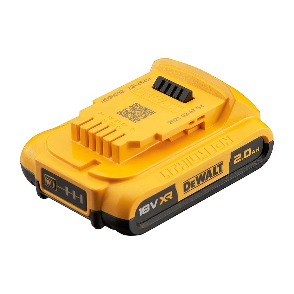 Dewalt 18V XR 2Ah Lithium-Ion Slide Battery Pack - Black/Yellow