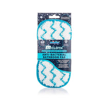 Minky Microfibre Cloth Anti-Bacterial Bathroom Cleaning Pad Scourer - Blue