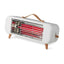 Warmlite Infrared Desk Heater Ultra Quiet & Overheat Protection 350W - Cream