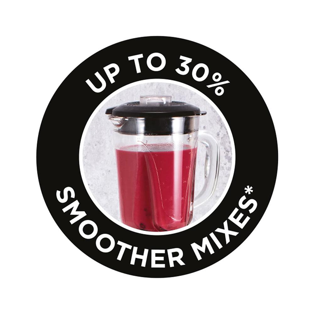 Russell Hobbs Sensigence Jug Blender With Touchscreen Ice Crush & Pulse Function 1000W 1.5 Litres Glass Jug - Black