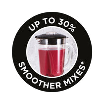Russell Hobbs Sensigence Jug Blender With Touchscreen Ice Crush & Pulse Function 1000W 1.5 Litres Glass Jug - Black