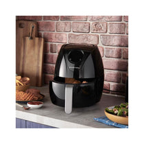 Russell Hobbs Essentials Air Fryer 3.5 Litre With 4-In-1 Pre-Set Programmes & Touch Screeen Display 1350W - Black