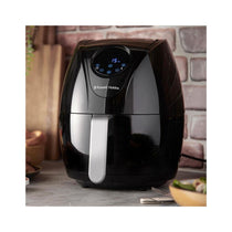 Russell Hobbs Essentials Air Fryer 3.5 Litre With 4-In-1 Pre-Set Programmes & Touch Screeen Display 1350W - Black