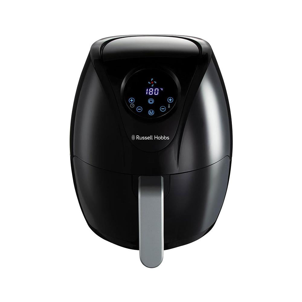 Russell Hobbs Essentials Air Fryer 3.5 Litre With 4-In-1 Pre-Set Programmes & Touch Screeen Display 1350W - Black