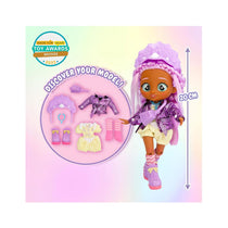 BFF By Cry Babies Series 1 Phoebe Collectible Fashion Doll With Long Hair & 9 Accessories - Multicolour