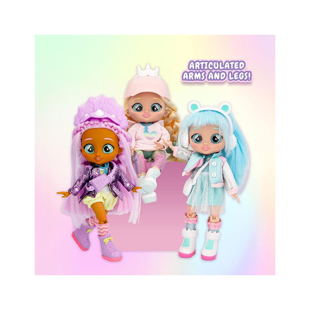 BFF By Cry Babies Series 1 Phoebe Collectible Fashion Doll With Long Hair & 9 Accessories - Multicolour