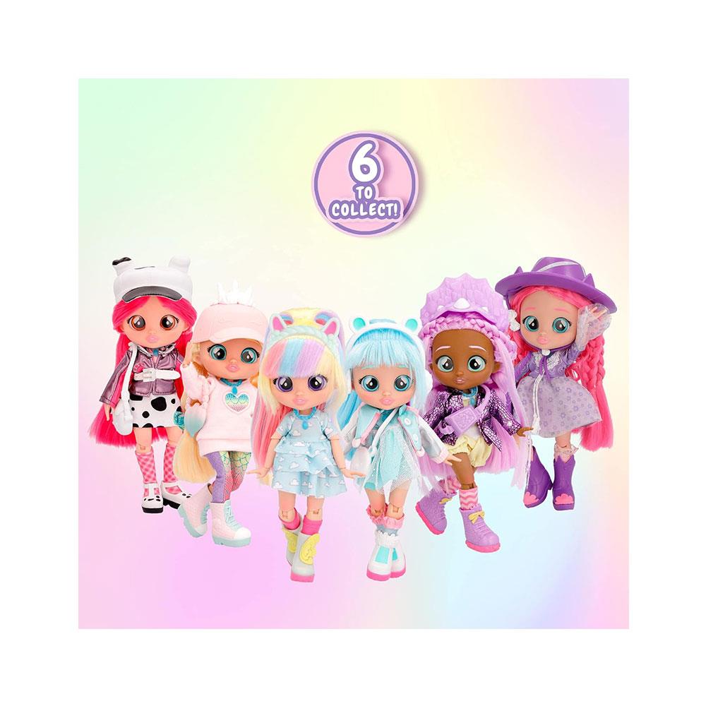 BFF By Cry Babies Series 1 Phoebe Collectible Fashion Doll With Long Hair & 9 Accessories - Multicolour