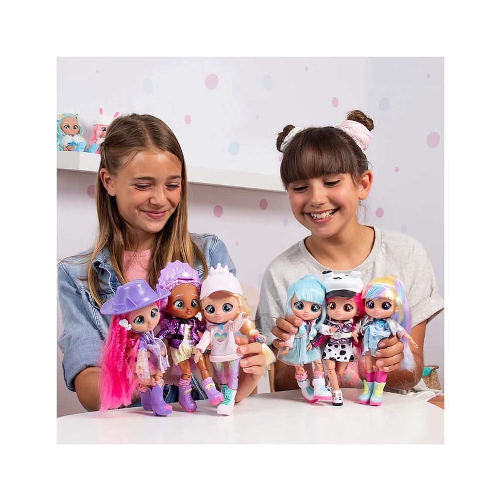 BFF By Cry Babies Series 1 Phoebe Collectible Fashion Doll With Long Hair & 9 Accessories - Multicolour