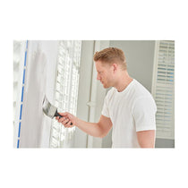 Coral Essentials Wall Paint Brush With Bristle Paintbrush Head For Use With All Paints 4 Inch - Black