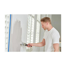 Coral Essentials Wall Paint Brush With Bristle Paintbrush Head For Use With All Paints 4 Inch - Black