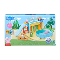 Peppa Pig Toys Peppa's Waterpark Playset With 15 Pieces 2 Figures Kids Toys - Multicolour