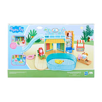 Peppa Pig Toys Peppa's Waterpark Playset With 15 Pieces 2 Figures Kids Toys - Multicolour