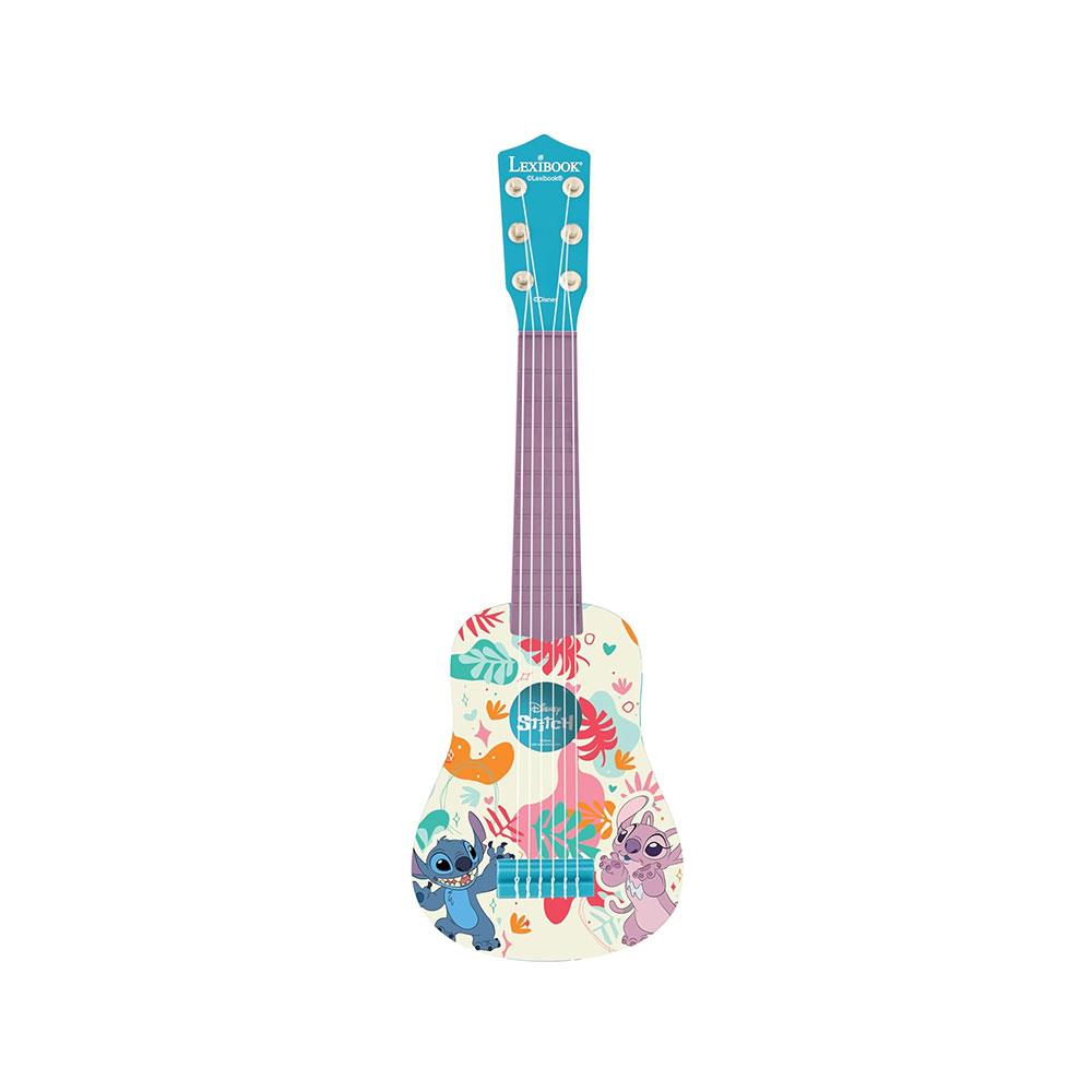 Lexibook Disney Stitch My First Guitar 6 Nylon Strings 53cm - Blue