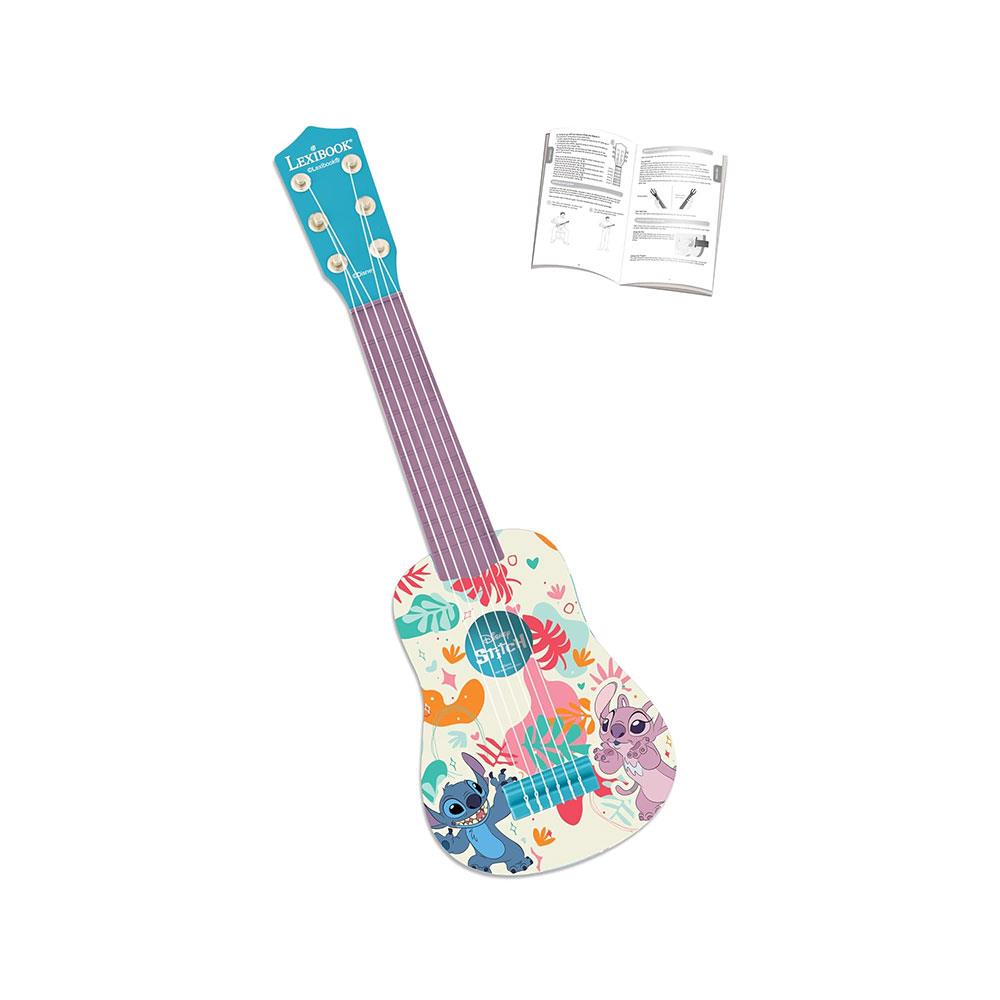 Lexibook Disney Stitch My First Guitar 6 Nylon Strings 53cm - Blue Secondary image