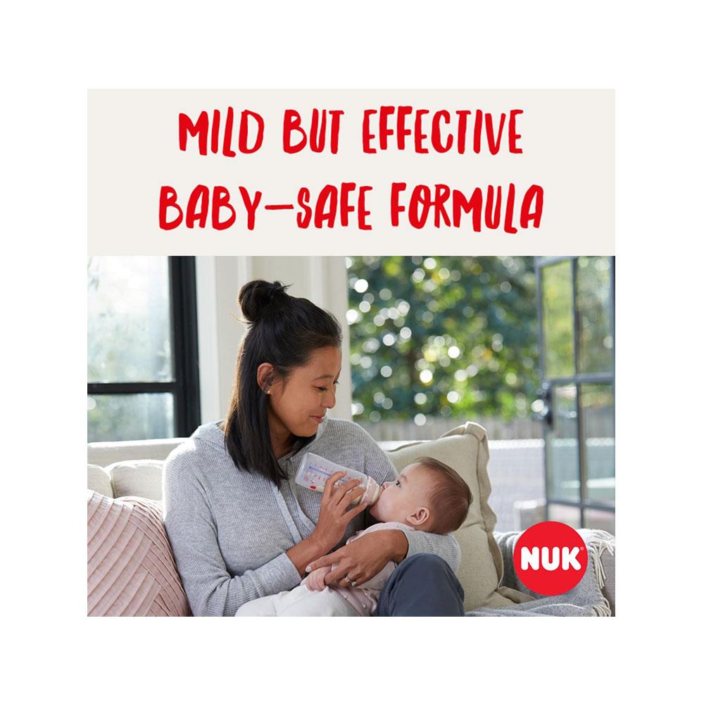 NUK Baby Bottle Cleanser Ideal For Cleaning Baby Bottles Teats & Accessories Fragrance Free pH Neutral - 500ml