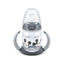 NUK First Choice Learner Bottle Cup Sippy Cup Anti-Colic Vent Disney Mickey Mouse 150ml 6-18 Months - Grey