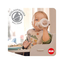 NUK First Choice Learner Bottle Cup Sippy Cup Anti-Colic Vent Disney Minnie Mouse 150ml 6-18 Months - Red