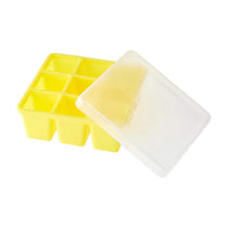 NUK Fresh Foods Freezer Tray Weaning Pots For Freezing Baby Food 60ml Ice Cube Tray - Yellow