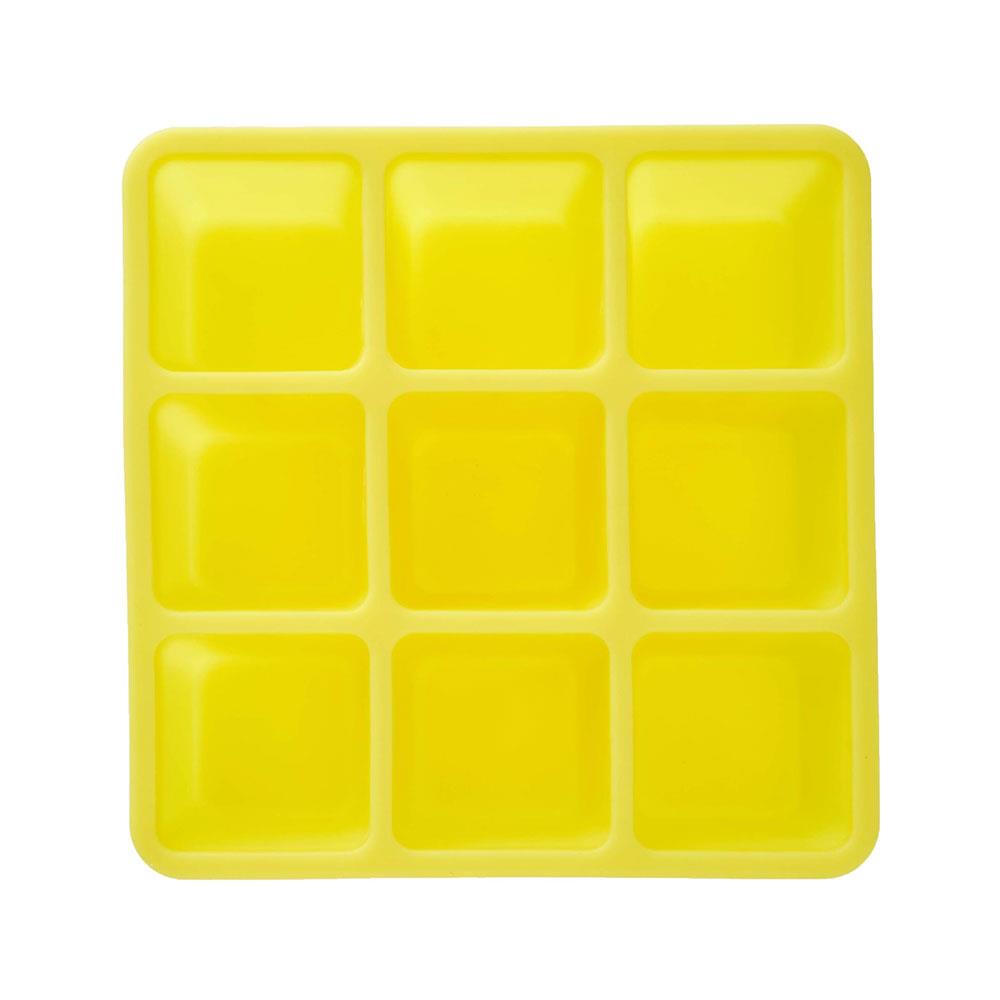 NUK Fresh Foods Freezer Tray Weaning Pots For Freezing Baby Food 60ml Ice Cube Tray - Yellow