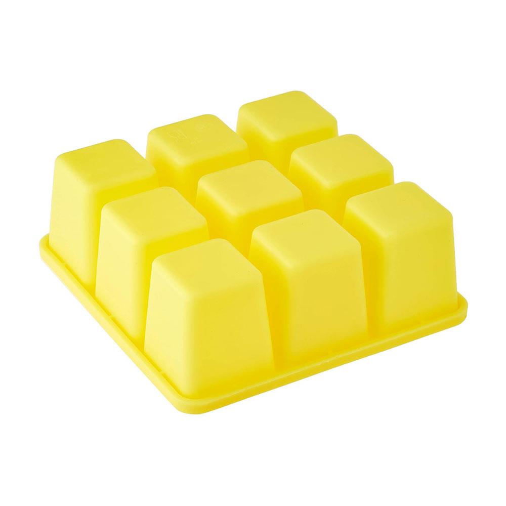 NUK Fresh Foods Freezer Tray Weaning Pots For Freezing Baby Food 60ml Ice Cube Tray - Yellow