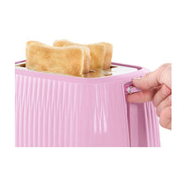 Russell Hobbs Eden 2 Slice Toaster 6 Variable Browning Settings 800W - Raspberry