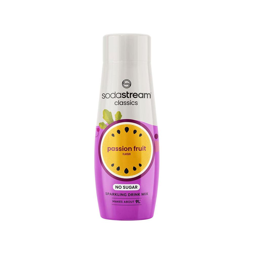 SodaStream Classic Zeros Passionfruit Sparkling Drink Mix 440ml