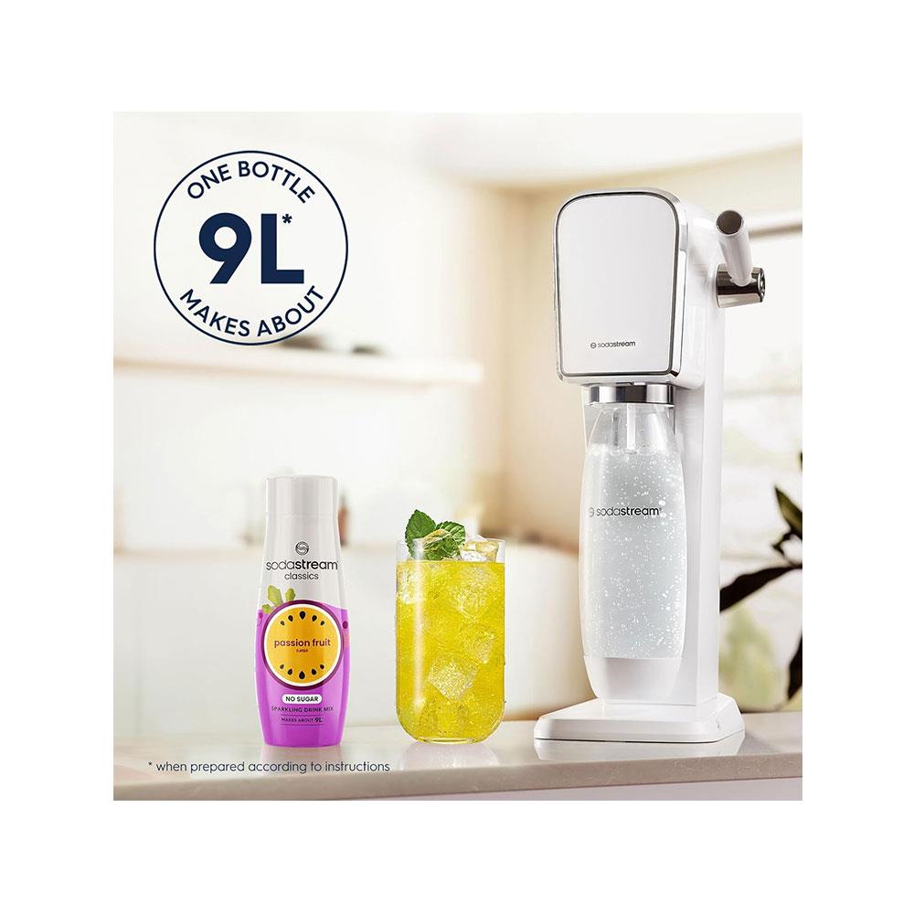 SodaStream Classic Zeros Passionfruit Sparkling Drink Mix 440ml