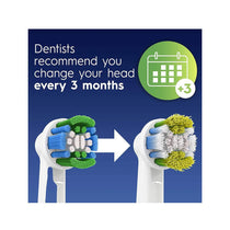 Oral-B Precision Clean Toothbrush Head With CleanMaximiser Technology 2 Pack - White