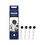 Oral-B PureClean Charcoal Electric Toothbrush Head White - Pack of 4