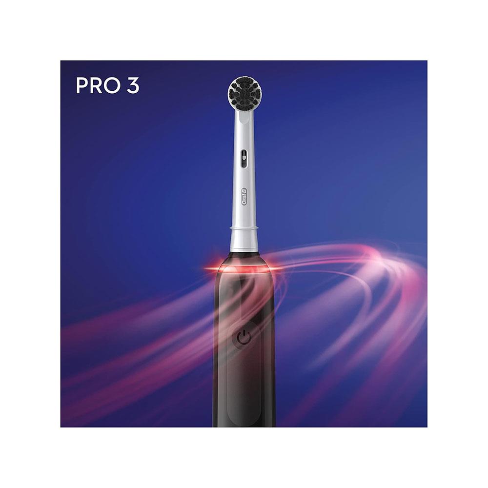 Oral-B PureClean Charcoal Electric Toothbrush Head White - Pack of 4