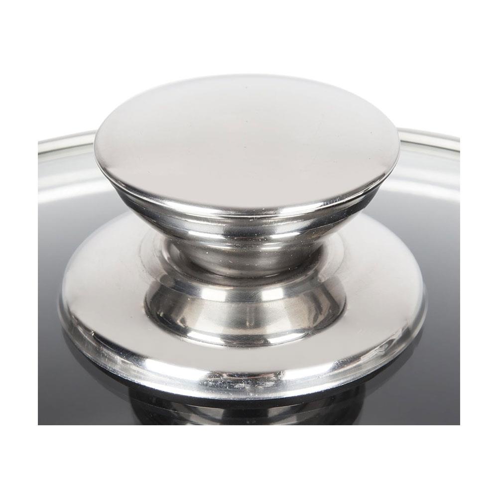 Morphy Richards Accents Induction Saucepan 3 Piece Pan Set 16/18/20 cm - Titanium